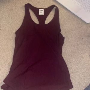 VS/PINK TANK TOP MAROON